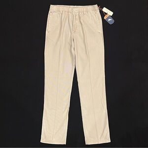 Tommy Bahama Beach Front Khaki Sands Pull On Elastic Waist Chinos Pants Medium